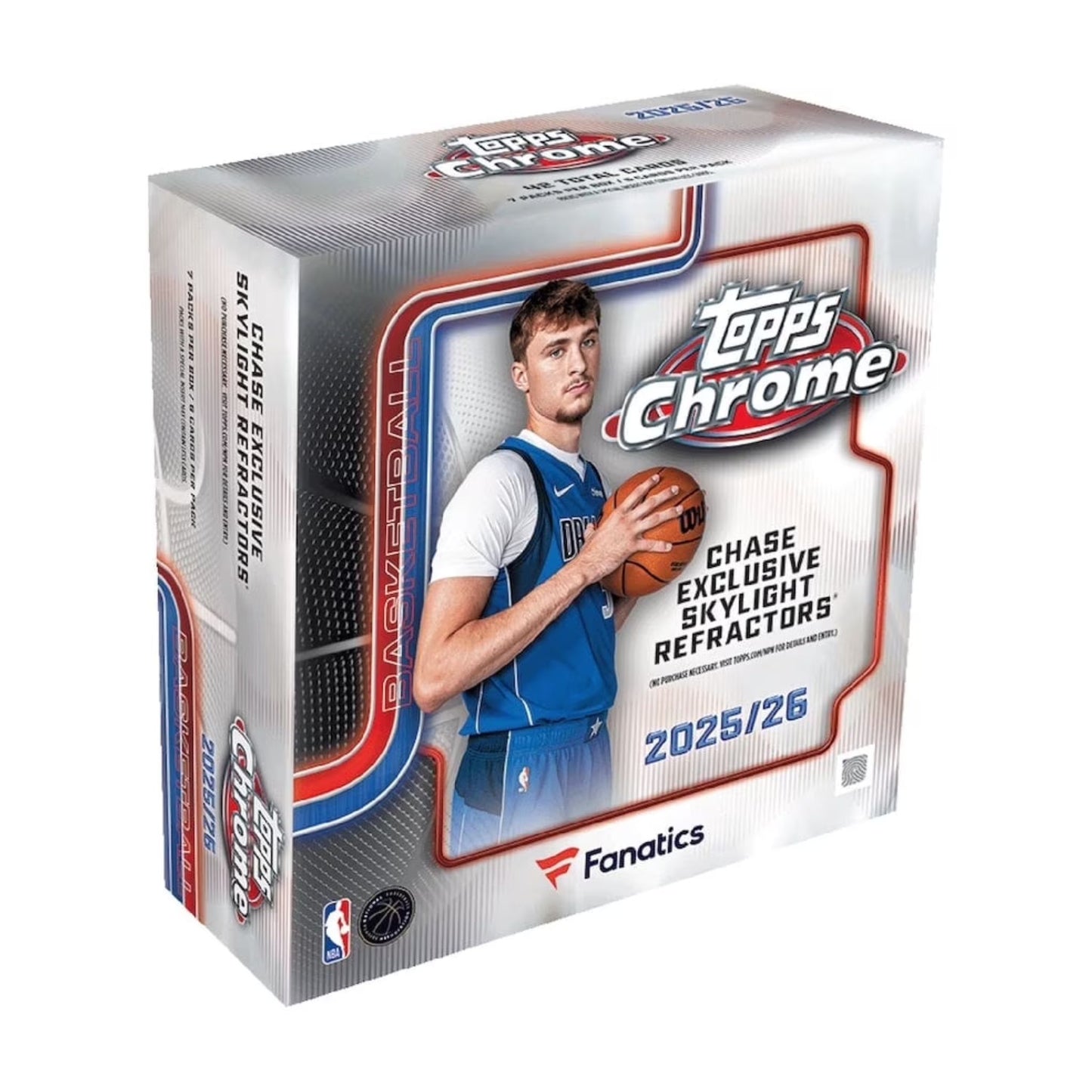 2025/26 Topps Chrome Basketball Fanatics Mega Box - Trading Card Market