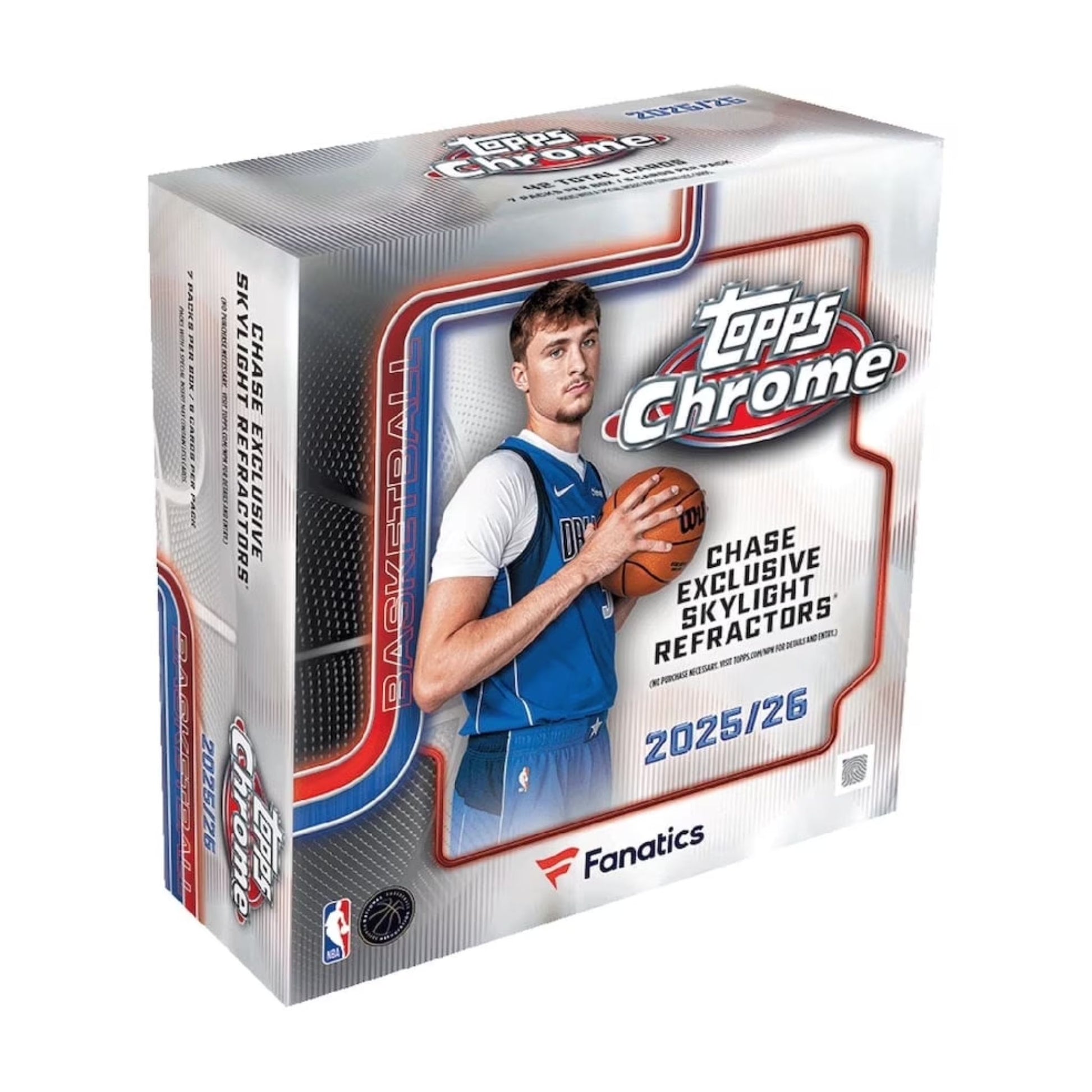 2025/26 Topps Chrome Basketball Fanatics Mega Box - Trading Card Market