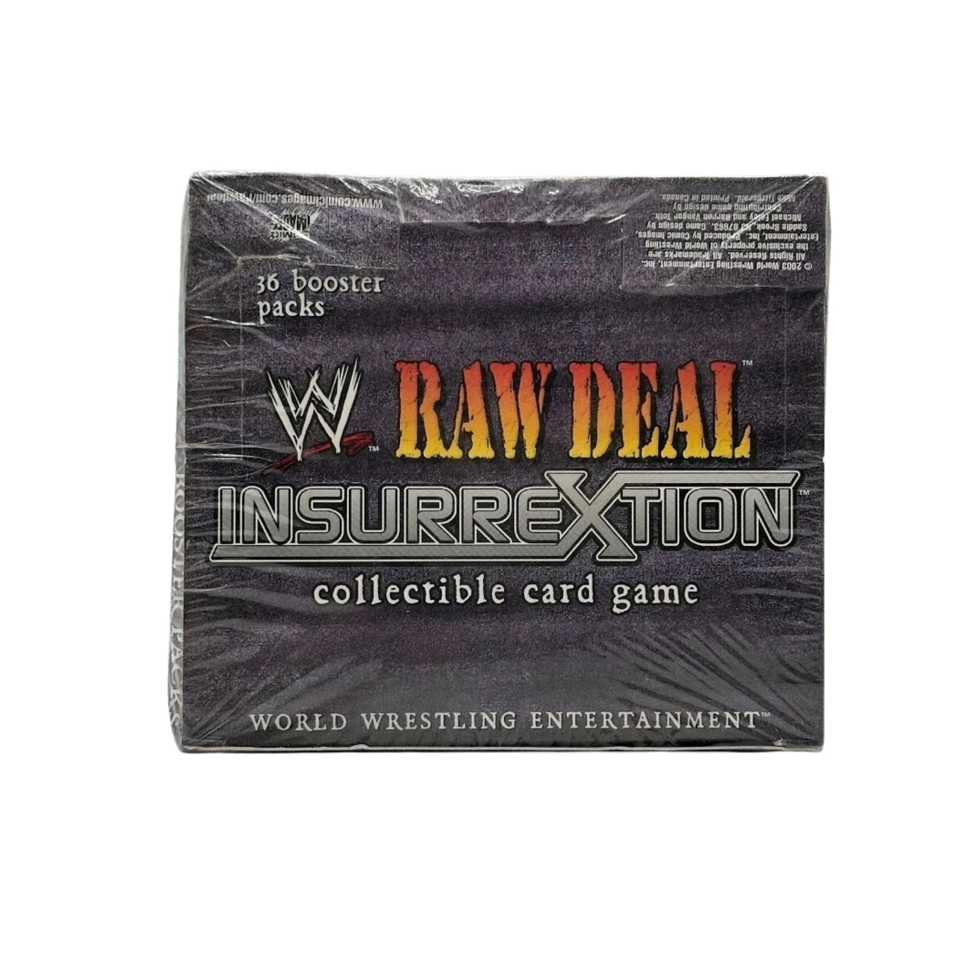 WWE Raw Deal Insurrextion Booster Box - Trading Card Market