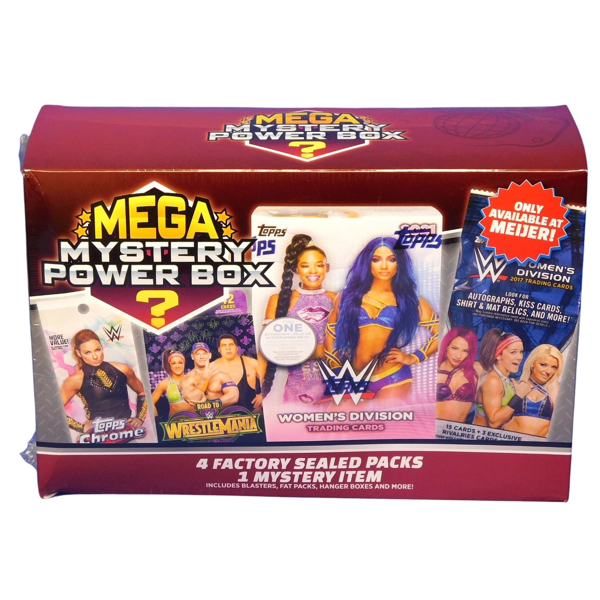 2023 Mega Mystery WWE Power Box - Trading Card Market
