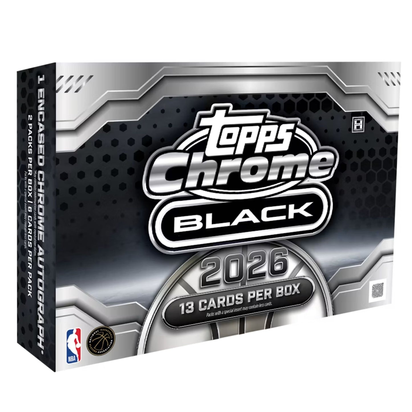 2025/26 Topps Chrome Black Basketball Hobby Box - Trading Card Market