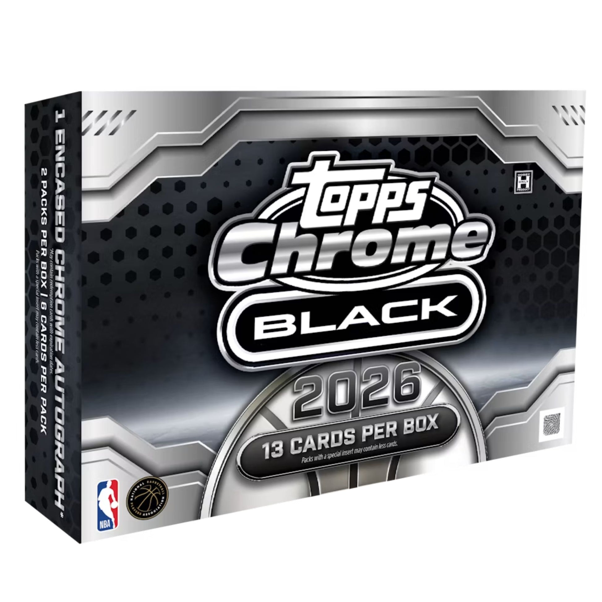 2025/26 Topps Chrome Black Basketball Hobby Box - Trading Card Market