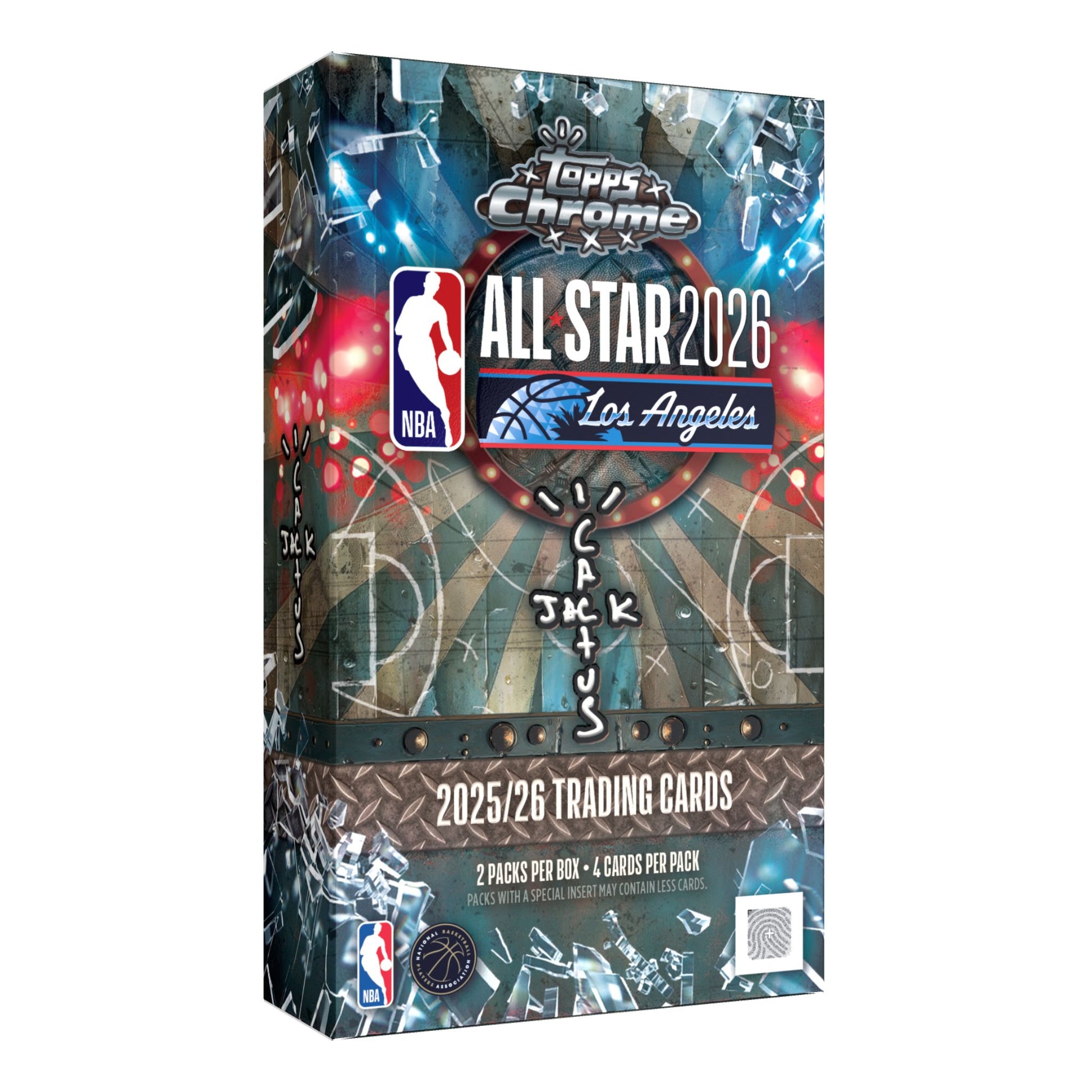 2025/26 Topps Chrome Cactus Jack Basketball x NBA All - Star Game Box - Trading Card Market