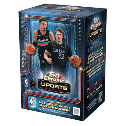 2025/26 Topps Chrome Update Basketball Blaster Box - Trading Card Market