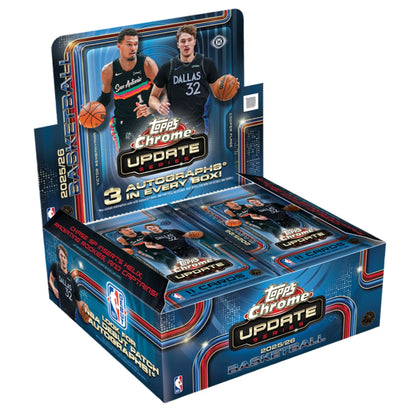 2025/26 Topps Chrome Update Basketball Jumbo Box - Trading Card Market