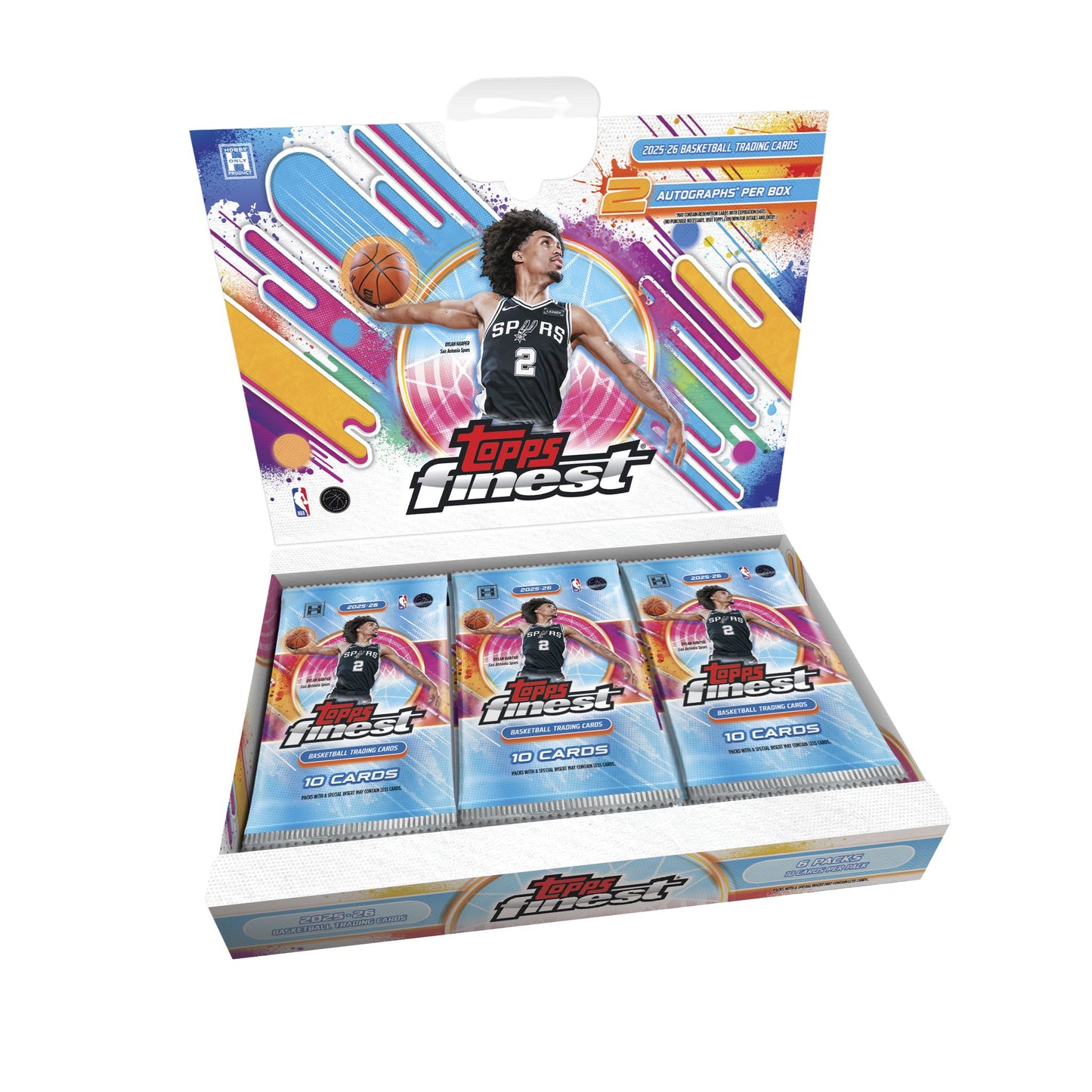 2025/26 Topps Finest Basketball Hobby Box - Trading Card Market