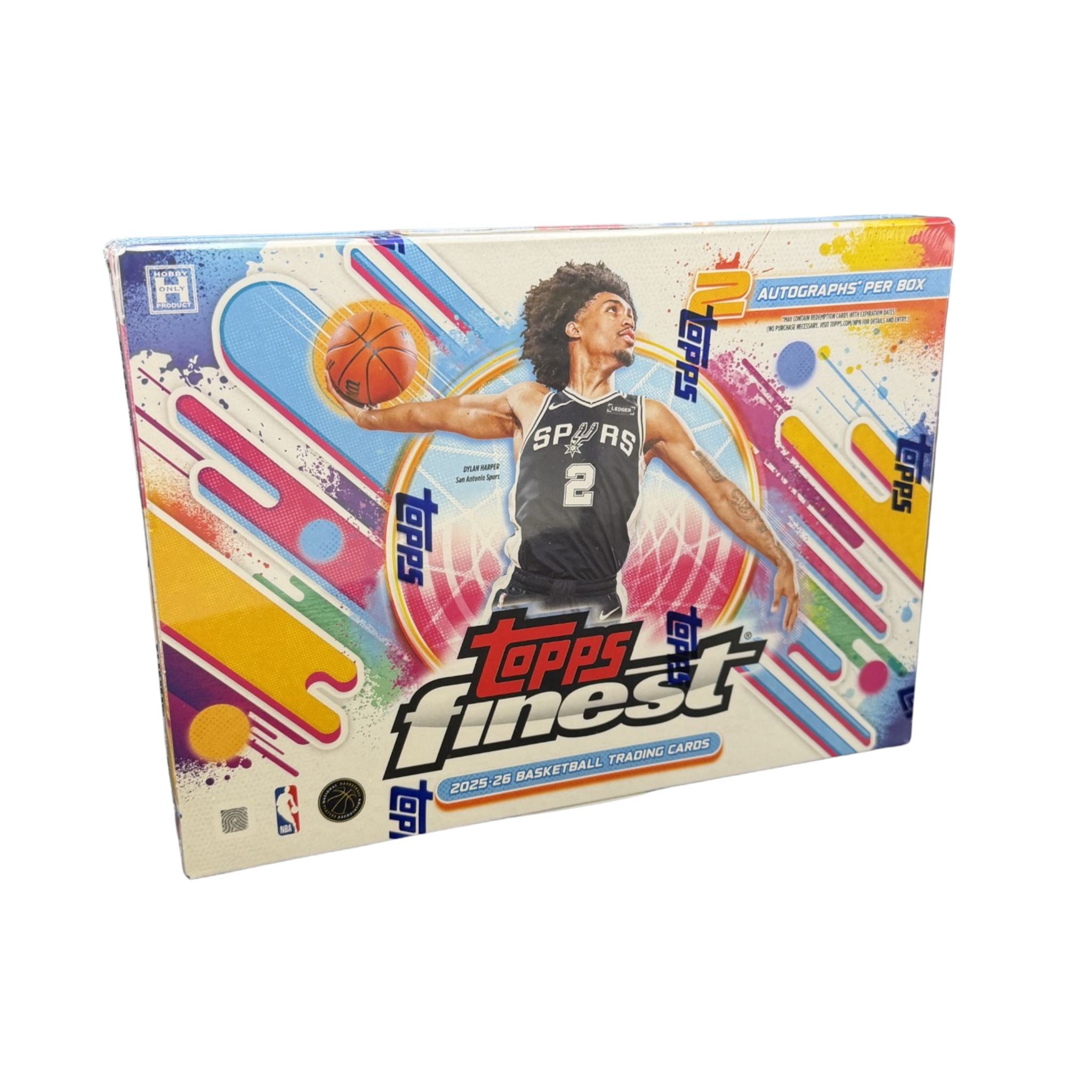 2025/26 Topps Finest Basketball Hobby Box – Trading Card Market