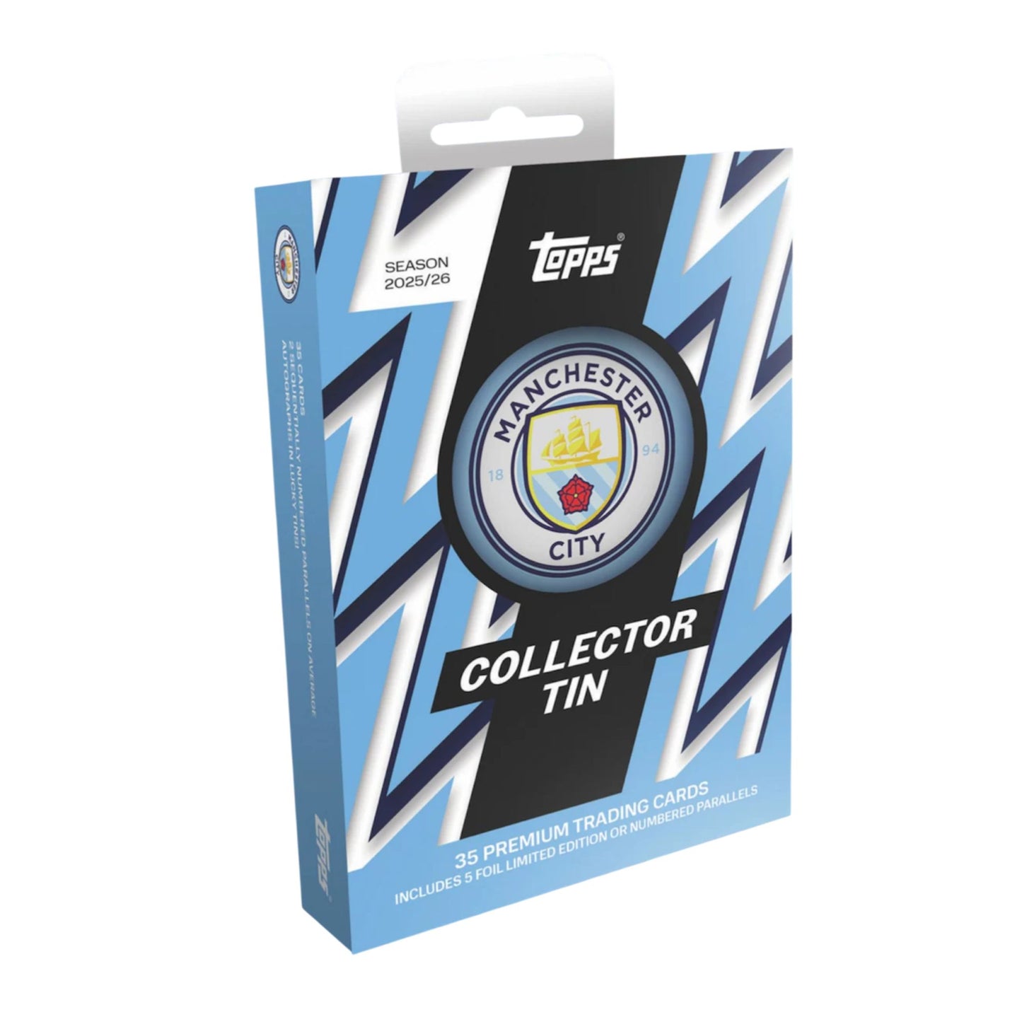 2025/26 Topps Manchester City Soccer Collector Tin - Trading Card Market