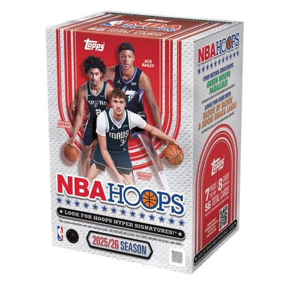 2025/26 Topps NBA Hoops Basketball Blaster Box - Trading Card Market