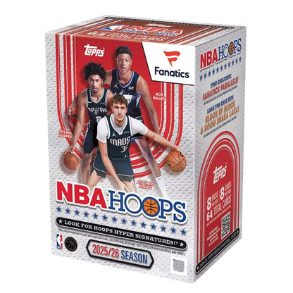2025/26 Topps NBA Hoops Basketball Fanatics Exclusive Blaster Box