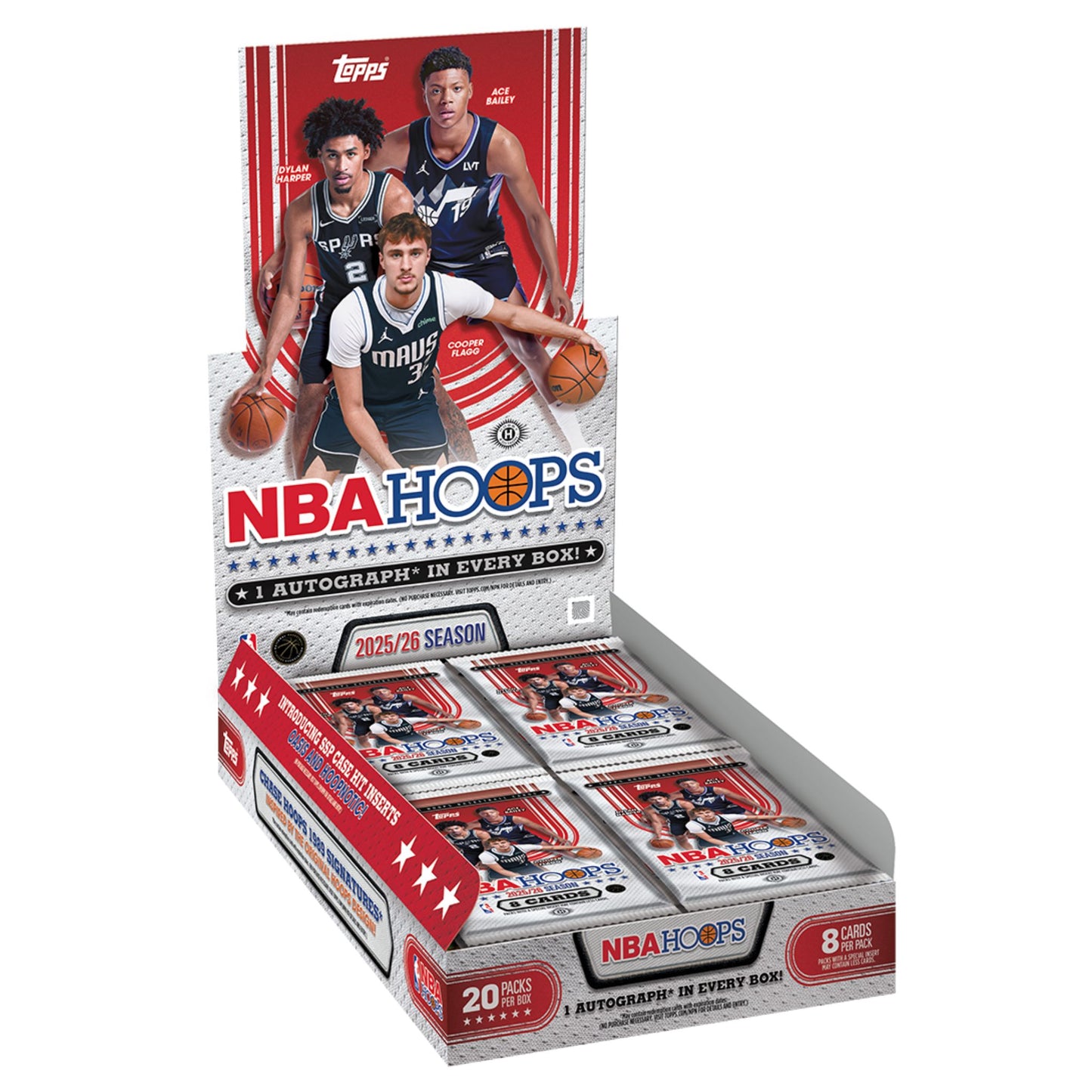 2025/26 Topps NBA Hoops Basketball Hobby Box - Trading Card Market