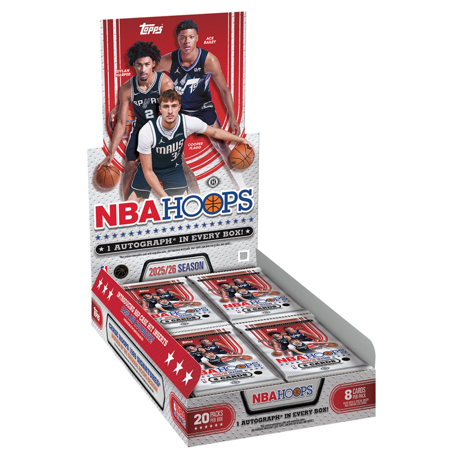 2025/26 Topps NBA Hoops Basketball Hobby Box - Trading Card Market