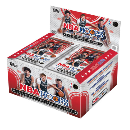 2025/26 Topps NBA Hoops Basketball Jumbo Box - Trading Card Market
