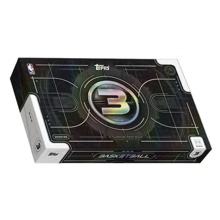 2025/26 Topps Three Basketball Hobby Box - Trading Card Market