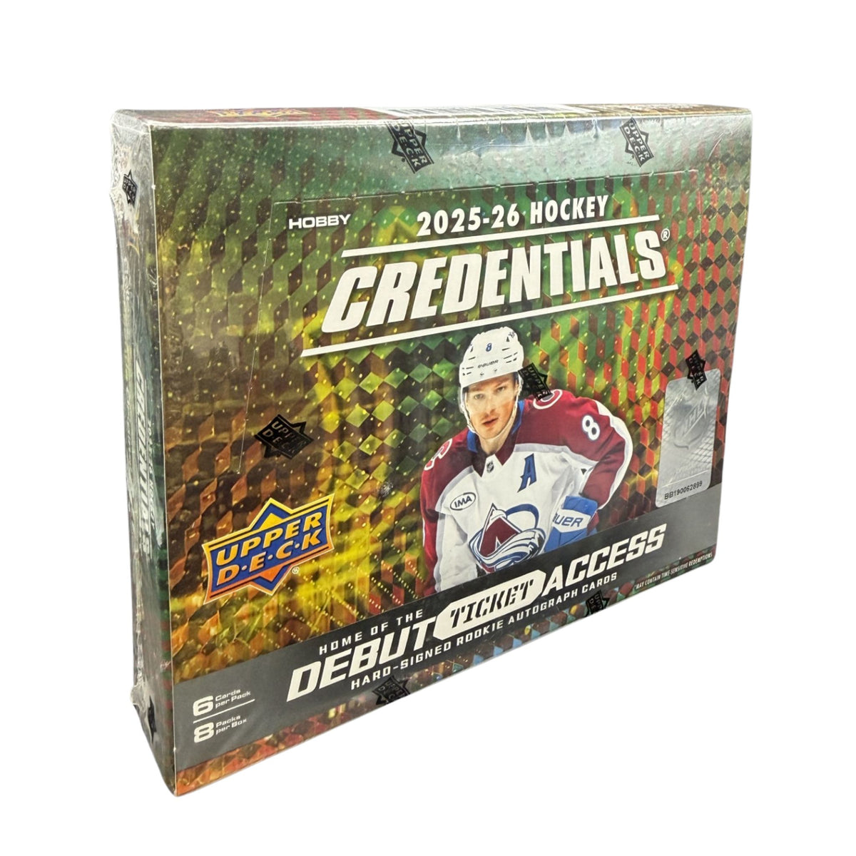 2025/26 Upper Deck Credentials Hockey Hobby Box - Trading Card Market