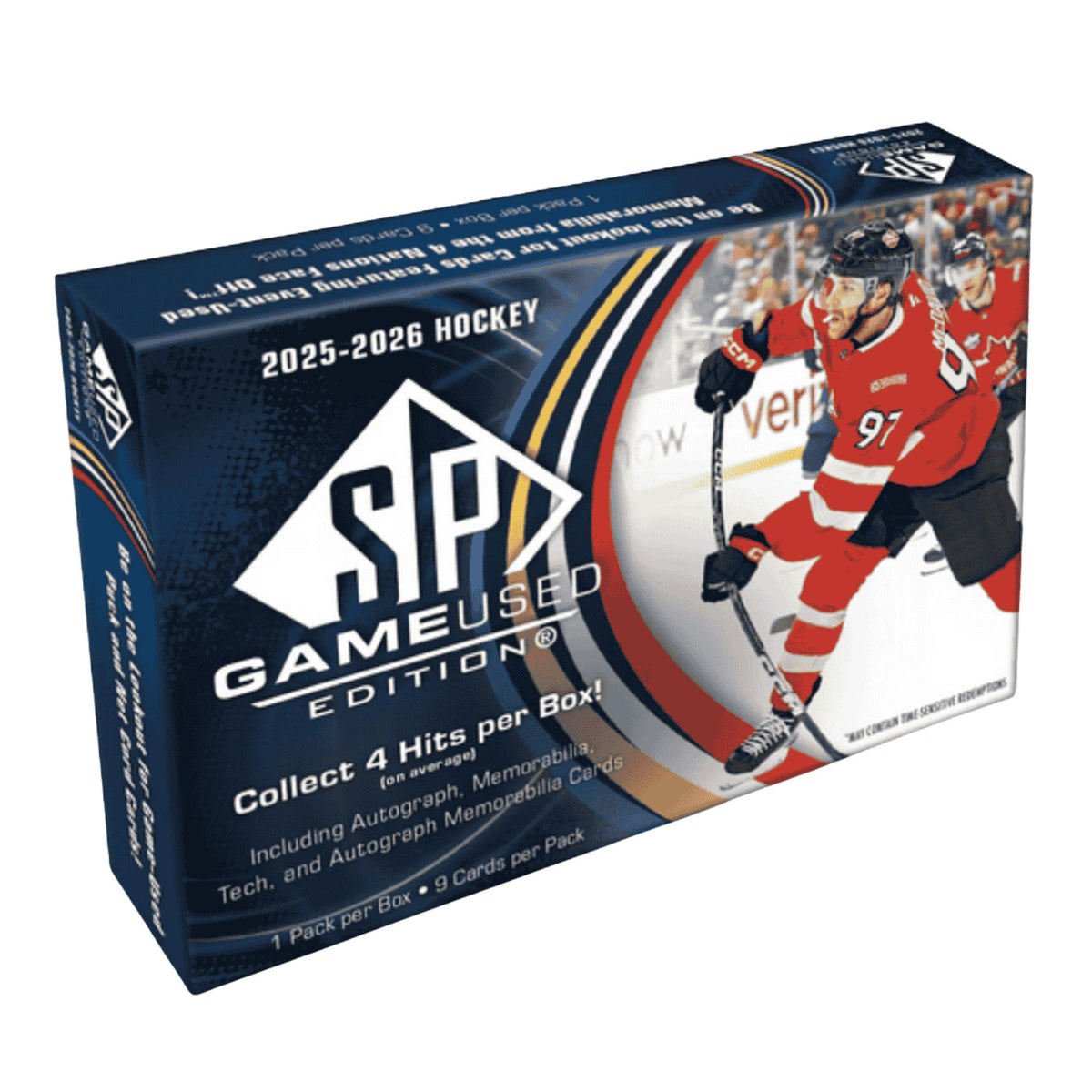 2025/26 Upper Deck SP Game Used Hockey Hobby Box - Trading Card Market