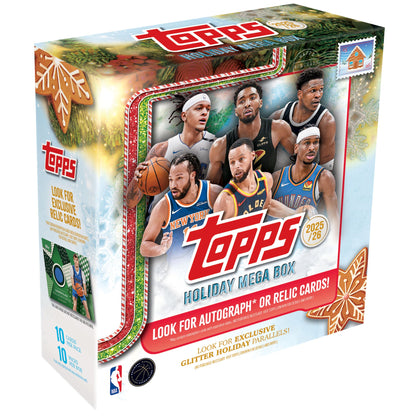 2025/26 Topps Basketball Holiday Mega Box - Trading Card Market