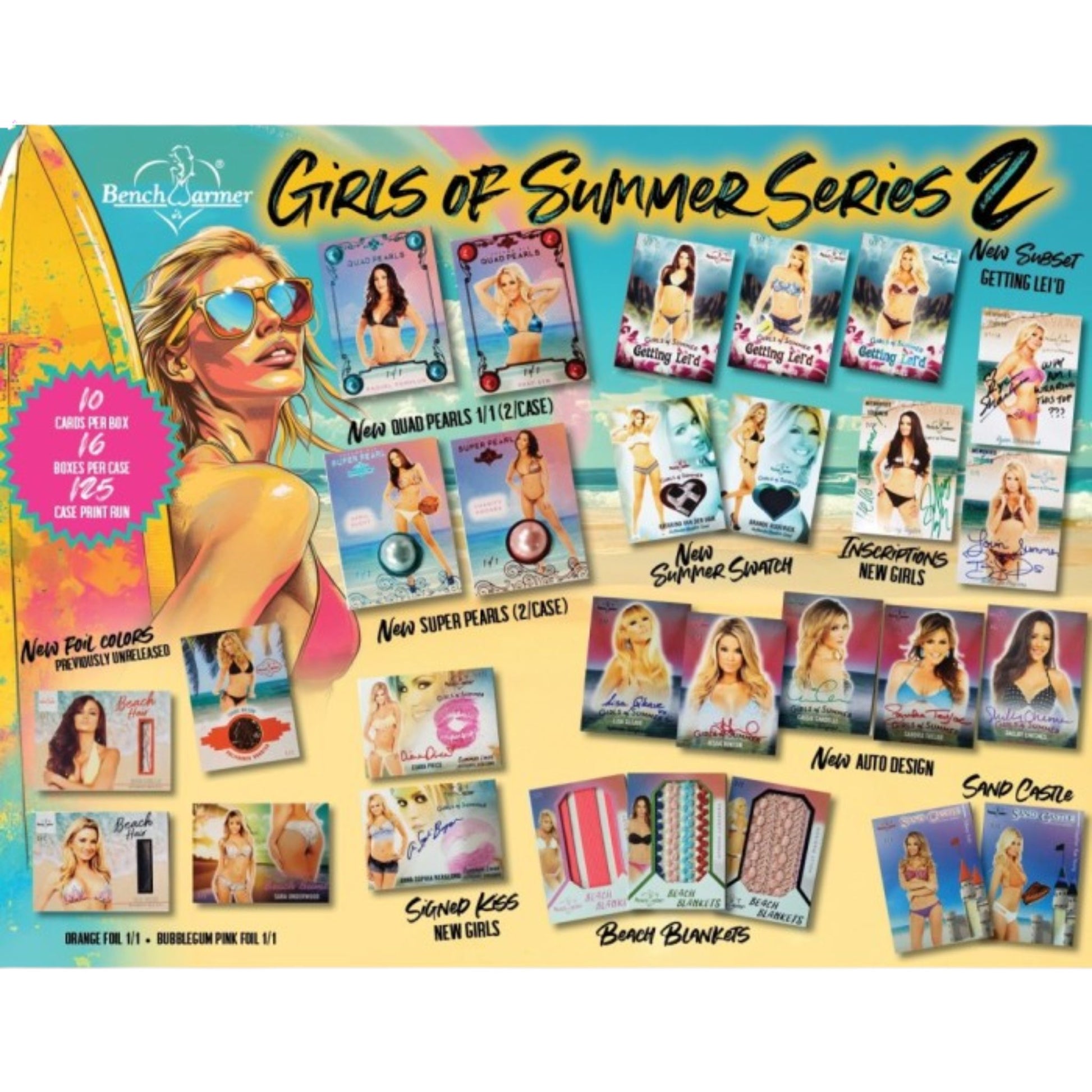 2025 Benchwarmer Girls of Summer Series 2 Hobby Box (Presell) - Trading Card Market