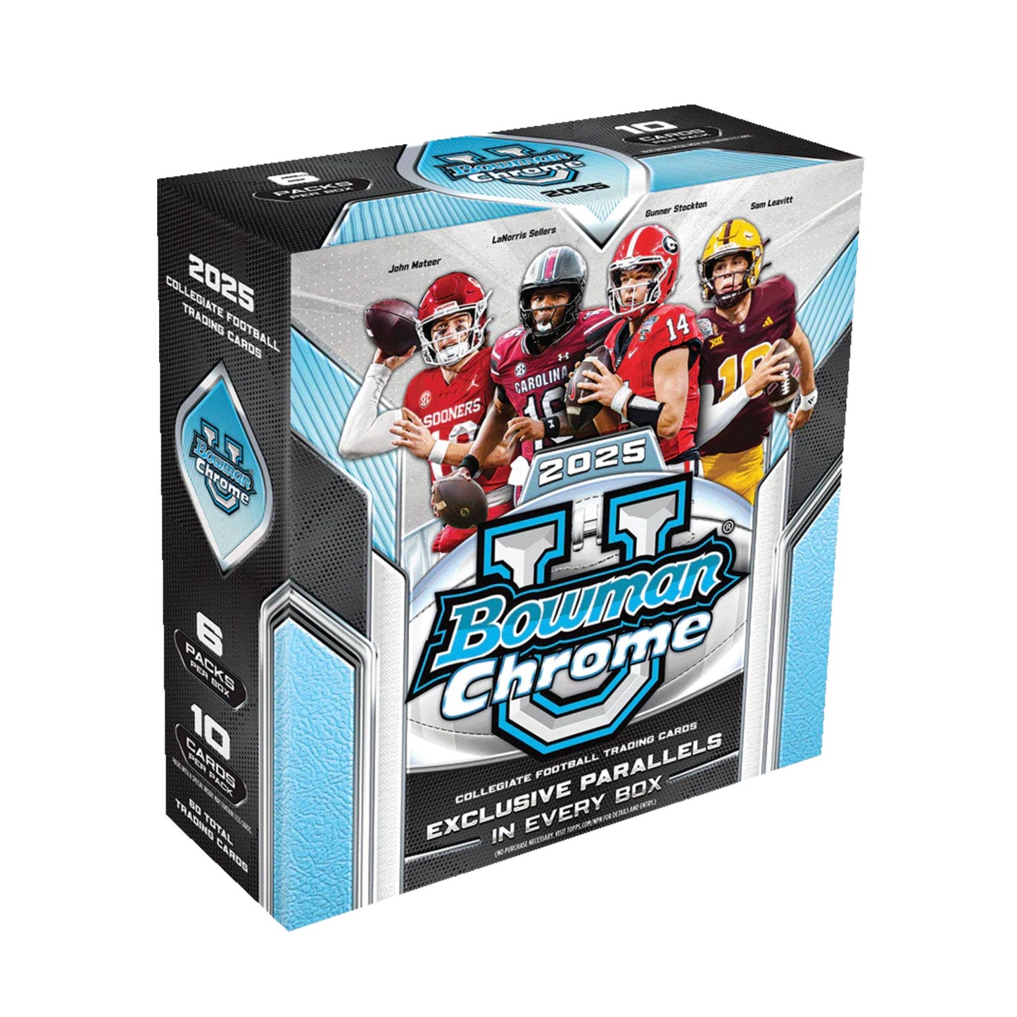 2025 Bowman University Chrome Football Mega Box - Trading Card Market