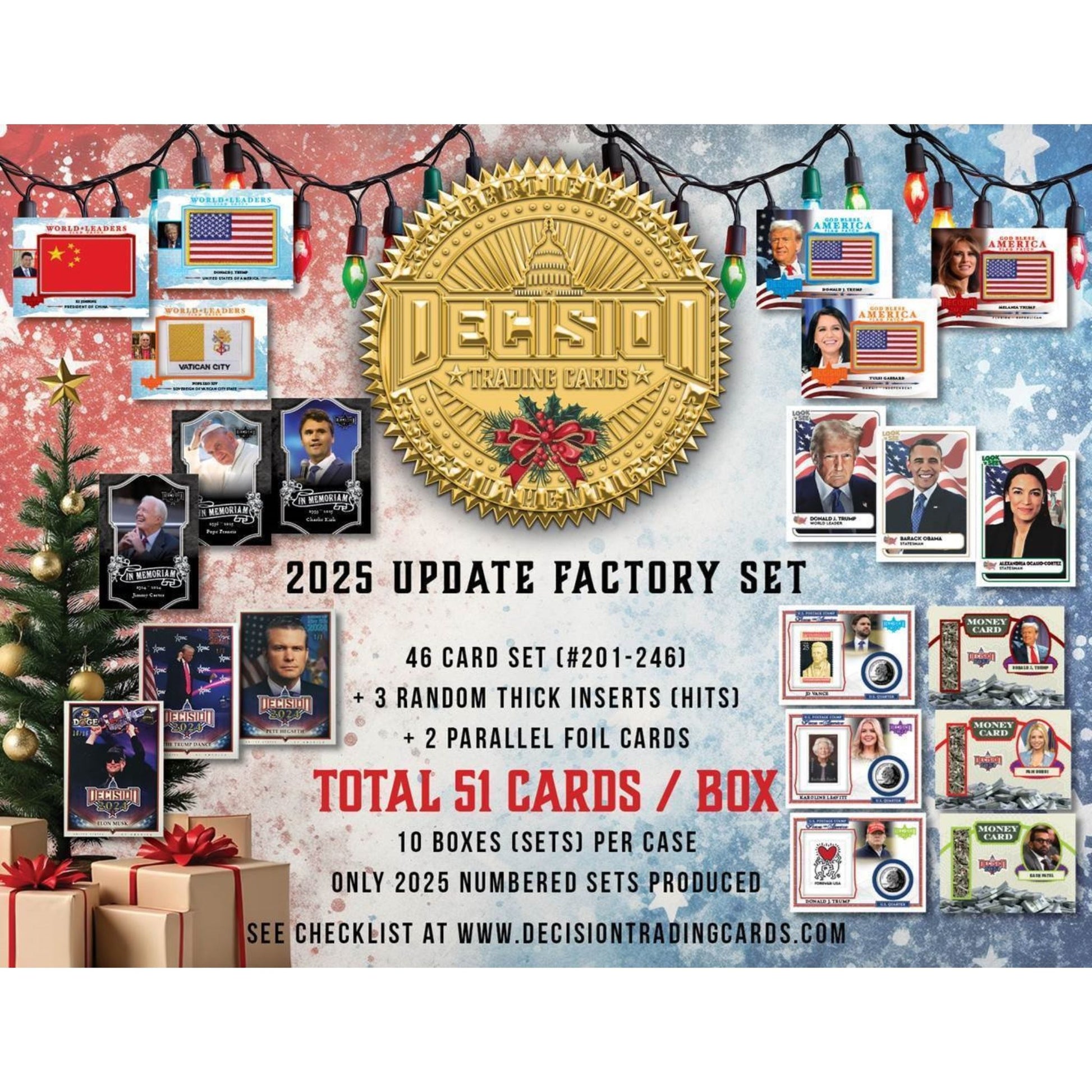 2025 Decision Update Holiday Factory Set (Presell) - Trading Card Market