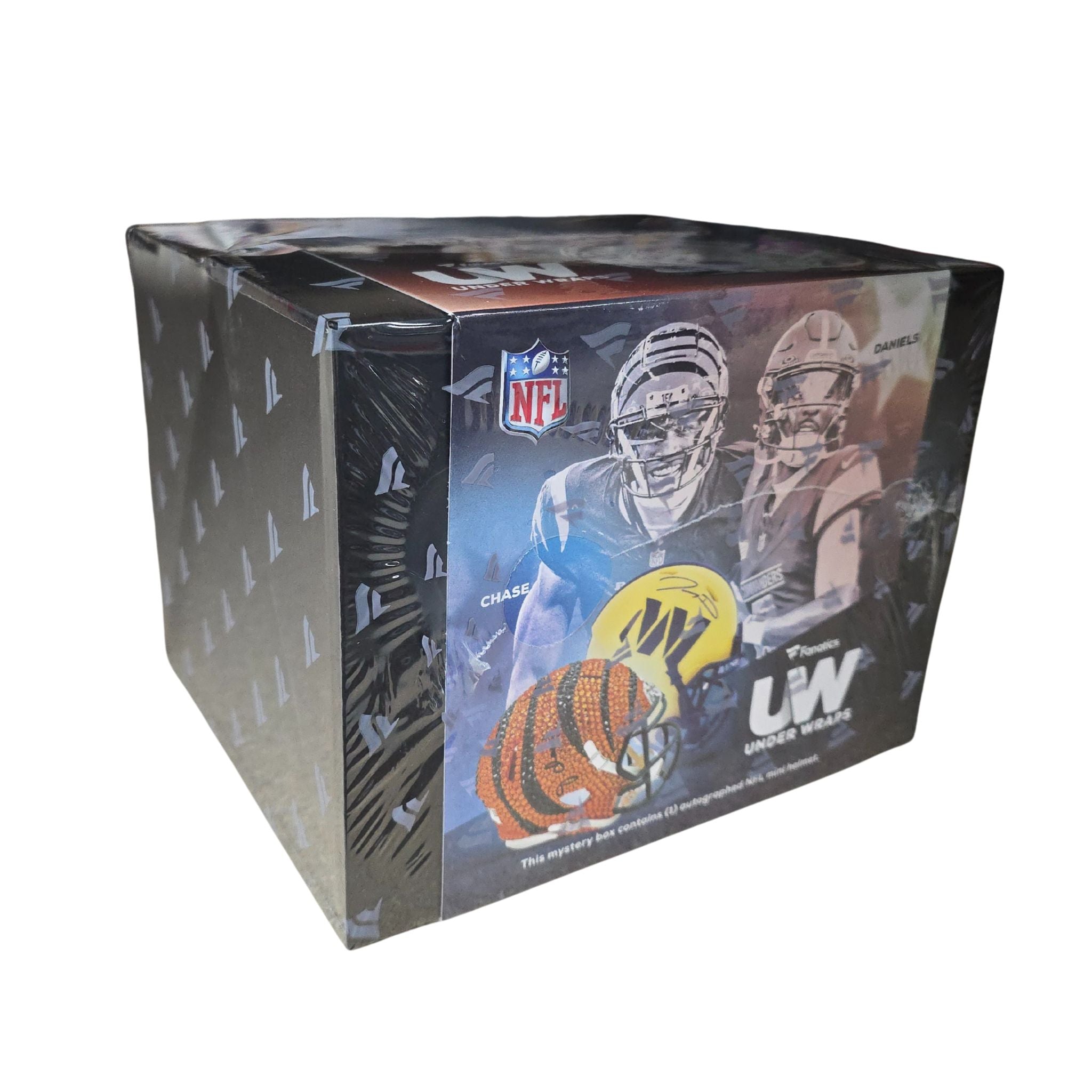 2025 Fanatics Under Wraps Football Mini Helmet Box – Trading