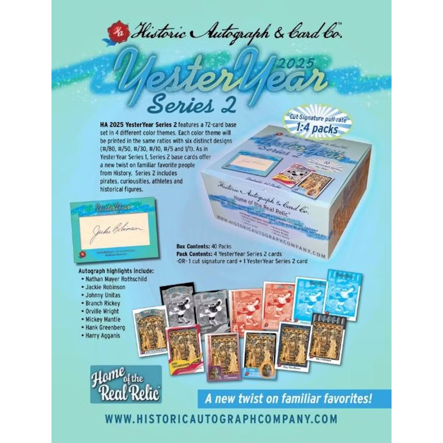 2025 HAC YesterYear Series 2 Box (Back - to - School Sale) - Trading Card Market