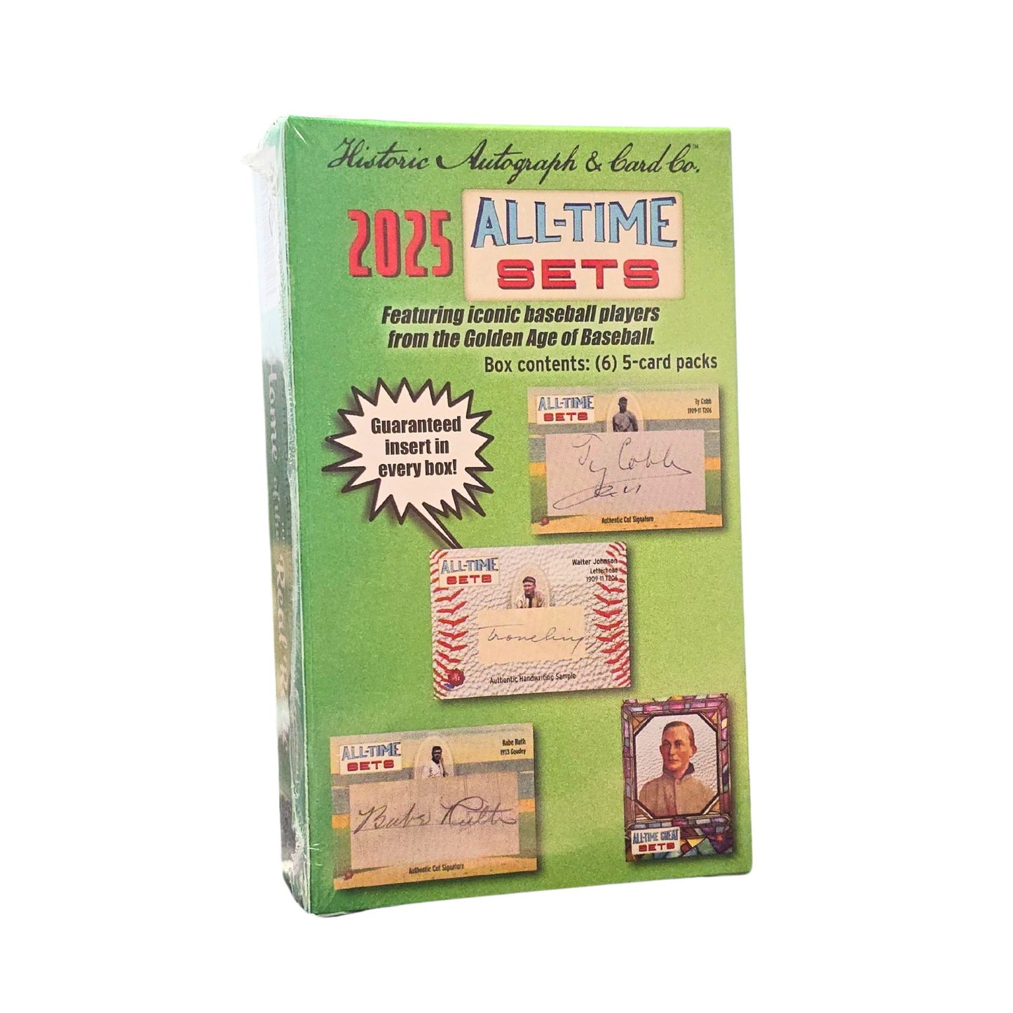 2025 Historic Autographs All Time Sets Baseball Box - Trading Card Market