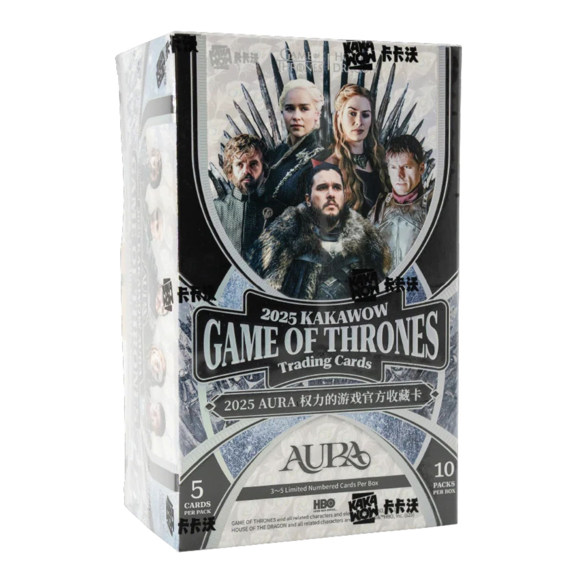 2025 Kakawow Aura Game of Thrones Hobby Box - Trading Card Market