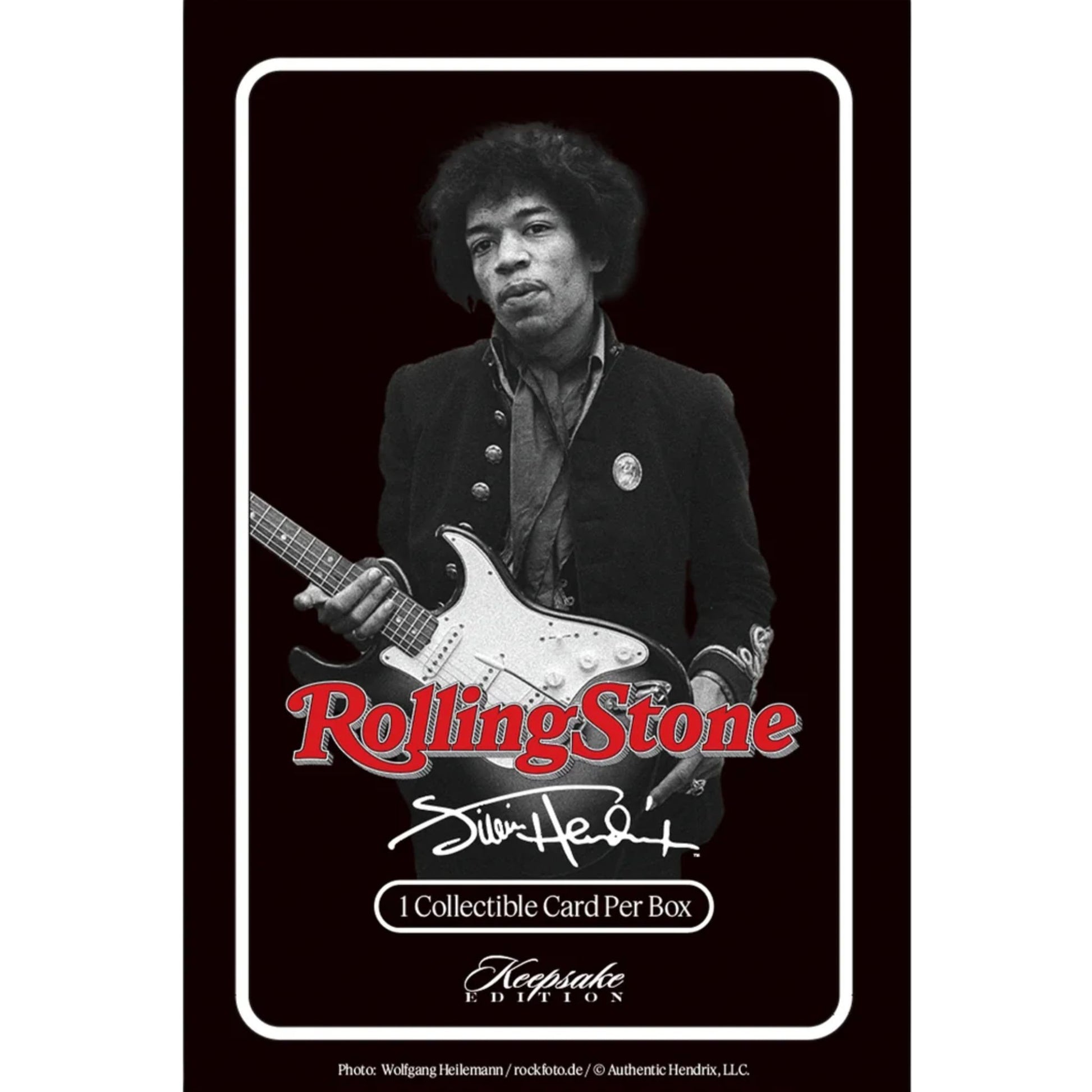 2025 Keepsake Premiere Rolling Stone Jimi Hendrix™ Box (Back - to - School Sale) - Trading Card Market