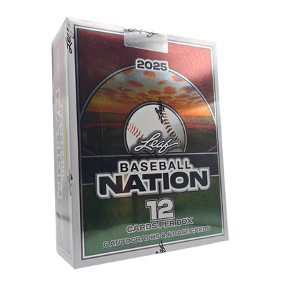 2025 Leaf Baseball Nation Hobby Box - Trading Card Market