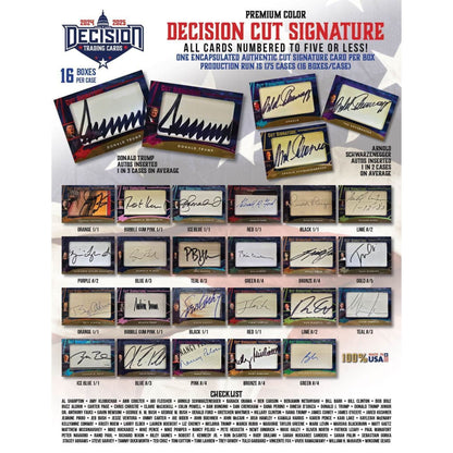 2025 Leaf Decision Cut Signature Hobby Box - Trading Card Market