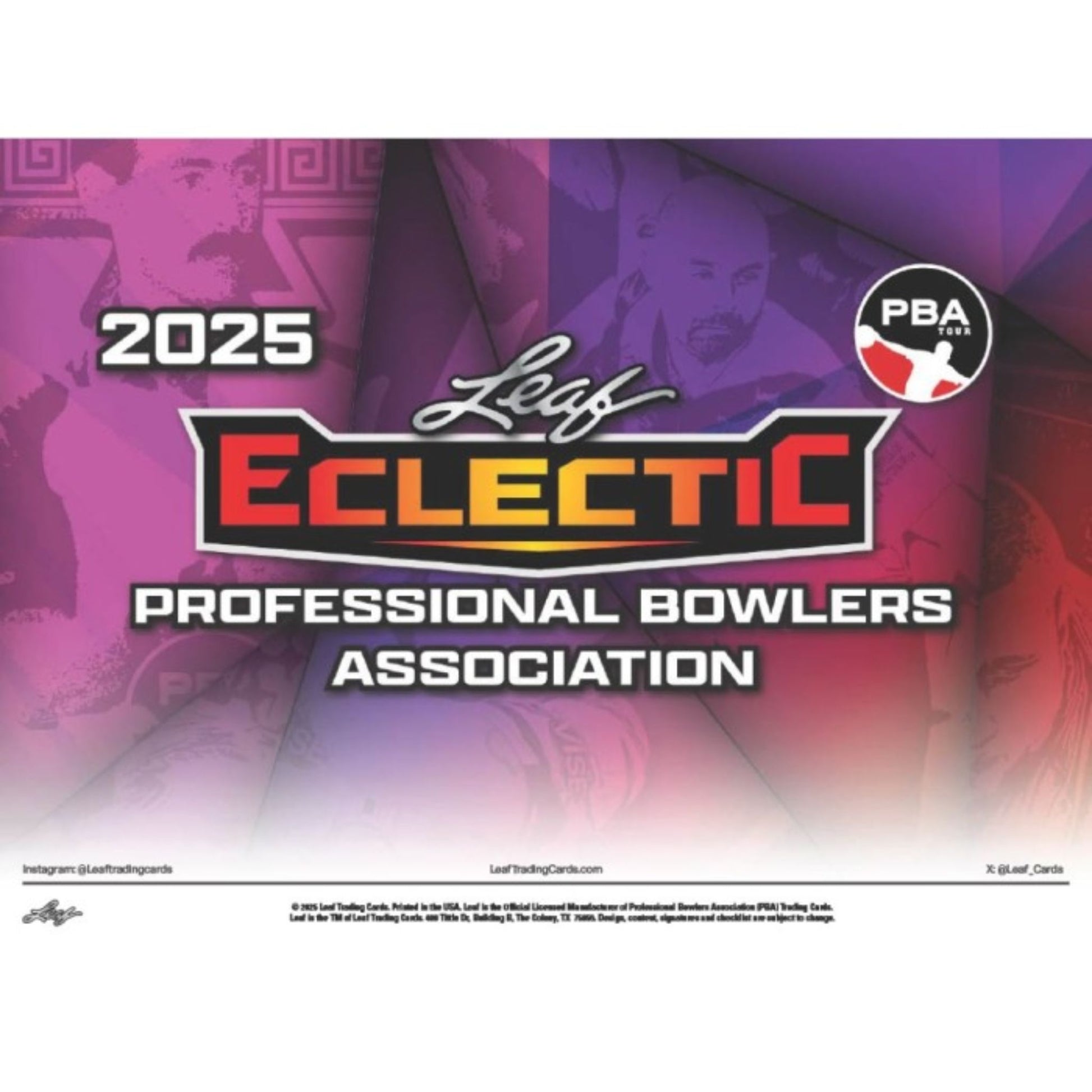 2025 Leaf Eclectic PBA Bowling Jumbo Box - Trading Card Market