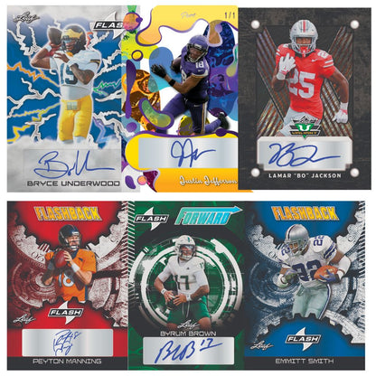 2025 Leaf Eclectic Signature Series Football Hobby Box - Trading Card Market