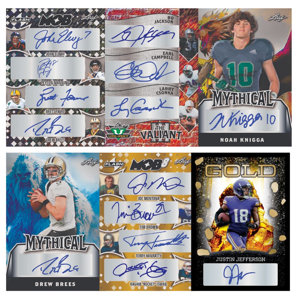 2025 Leaf Eclectic Signature Series Football Hobby Box - Trading Card Market