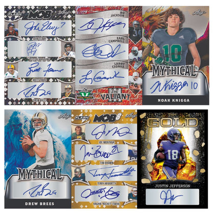 2025 Leaf Eclectic Signature Series Football Hobby Box - Trading Card Market