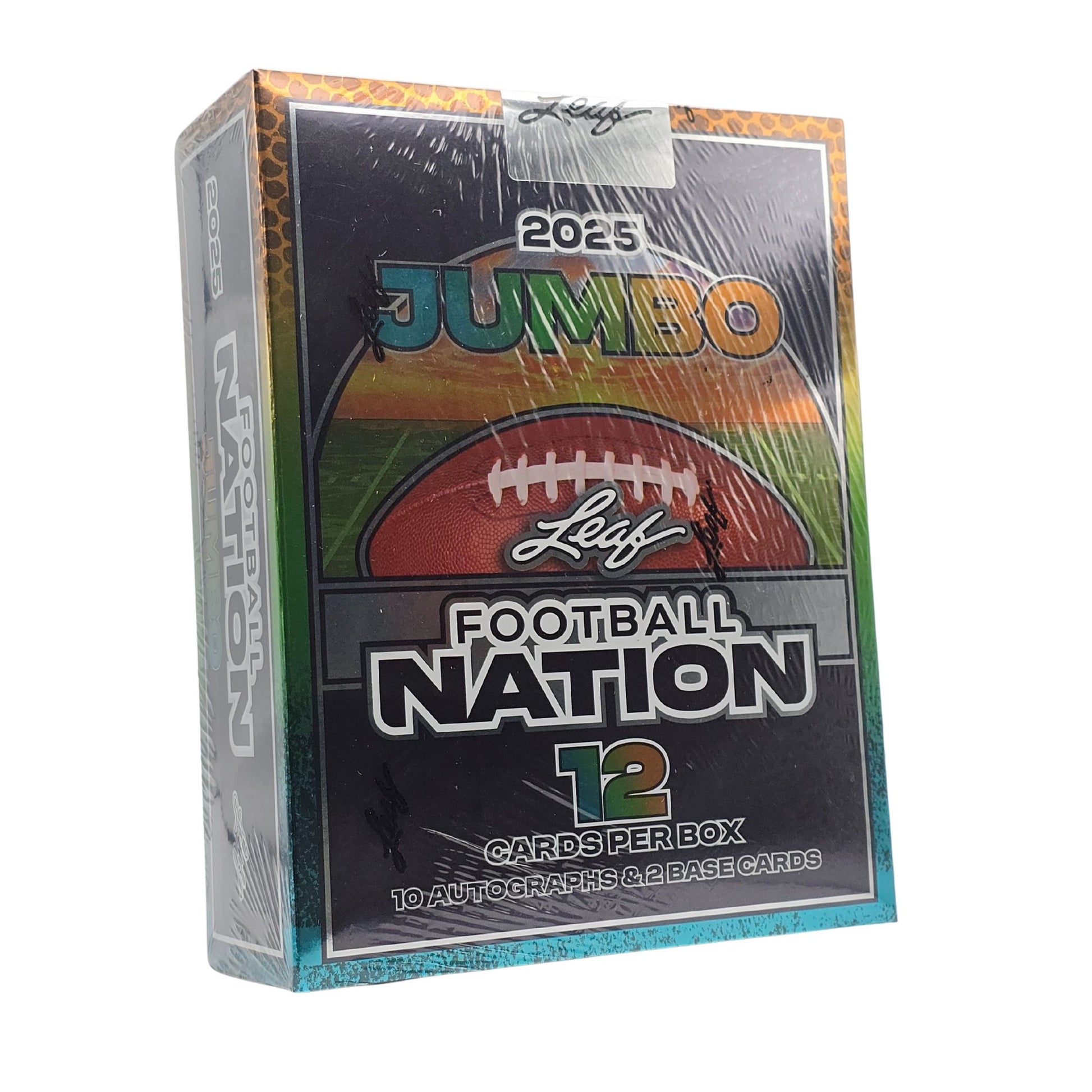 2025 Leaf Football Nation Football Jumbo Box - Trading Card Market