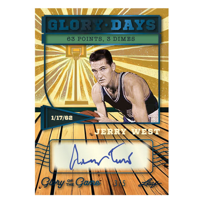 2025 Leaf Glory of the Game Basketball Hobby Box - Trading Card Market