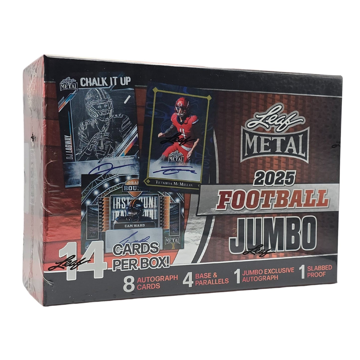 2025 Leaf Metal Football Jumbo Box - Trading Card Market