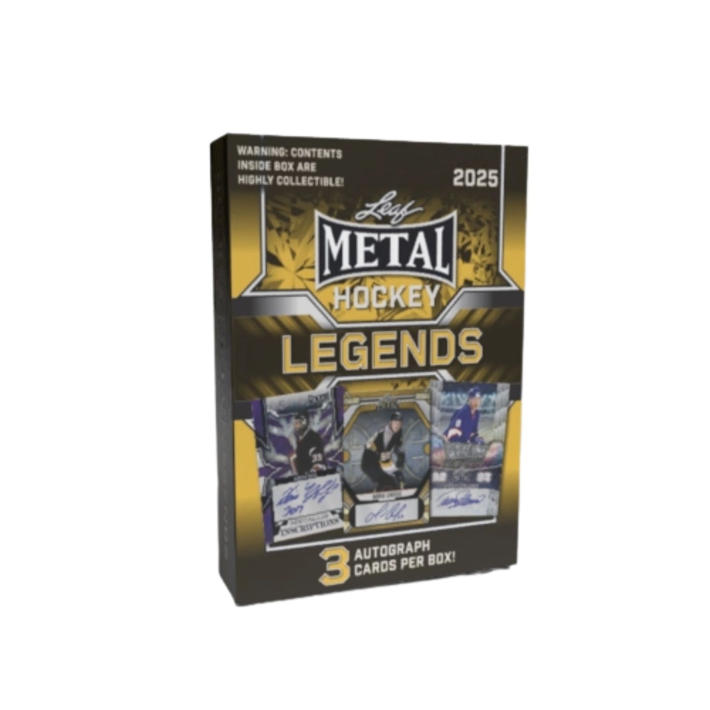 2025 Leaf Metal Legends Hockey Box (Back - to - School Sale) - Trading Card Market