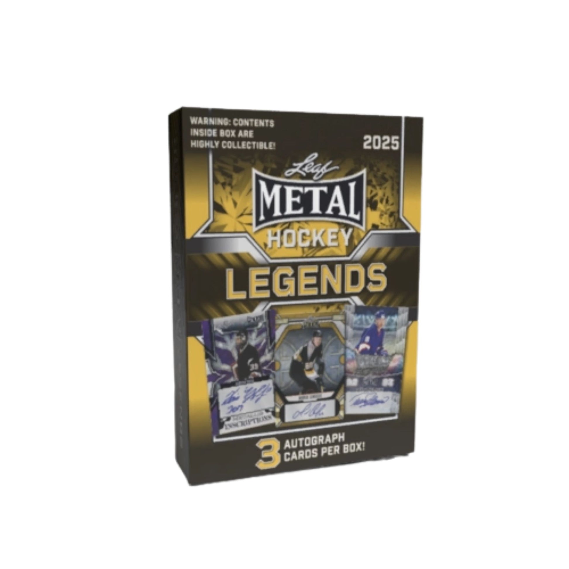 2025 Leaf Metal Legends Hockey Box (Back - to - School Sale) - Trading Card Market