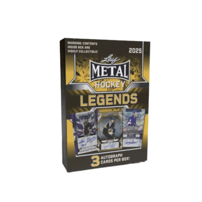 2025 Leaf Metal Legends Hockey Box (Back - to - School Sale) - Trading Card Market