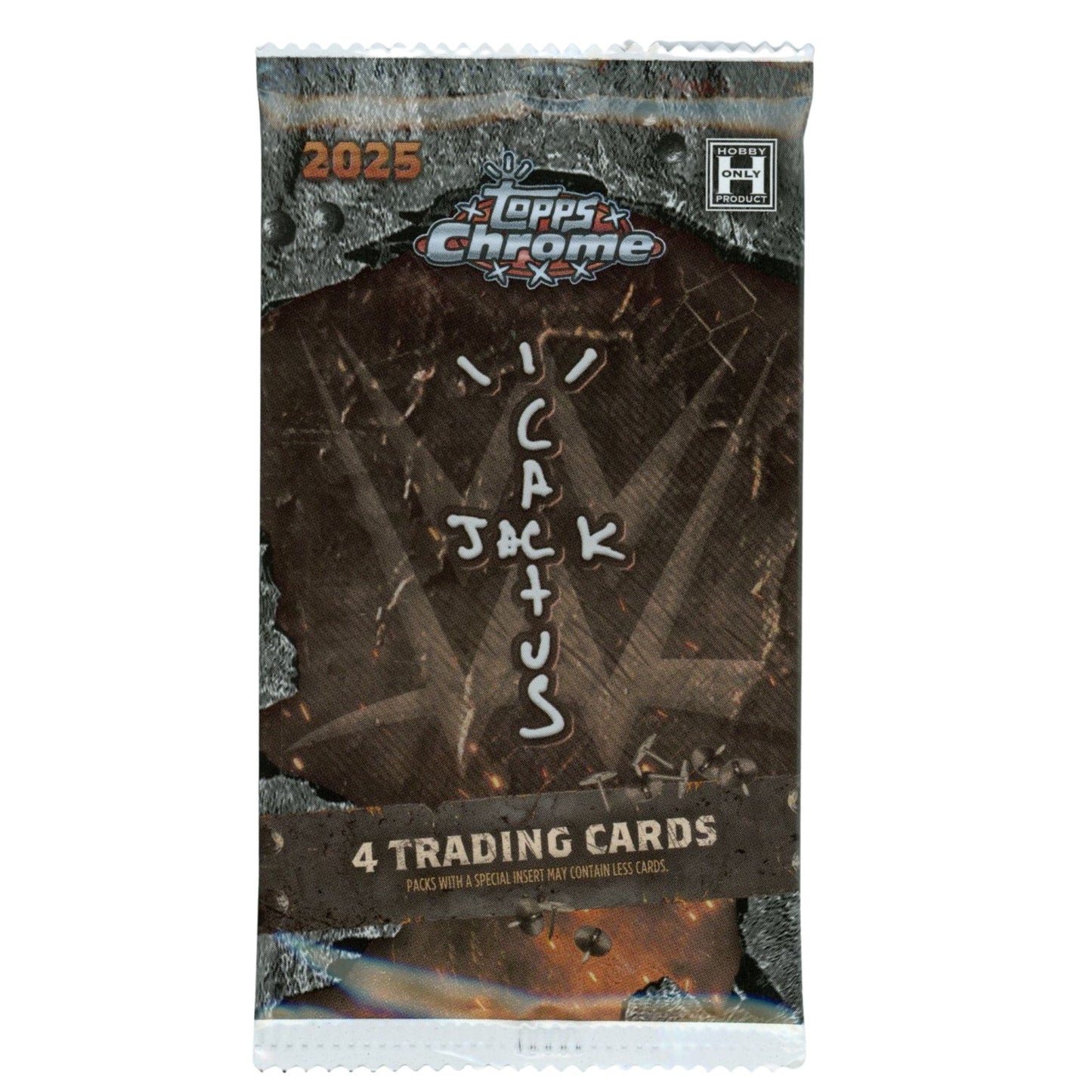 2025 Topps Chrome WWE X Cactus Jack Hobby Pack - Trading Card Market