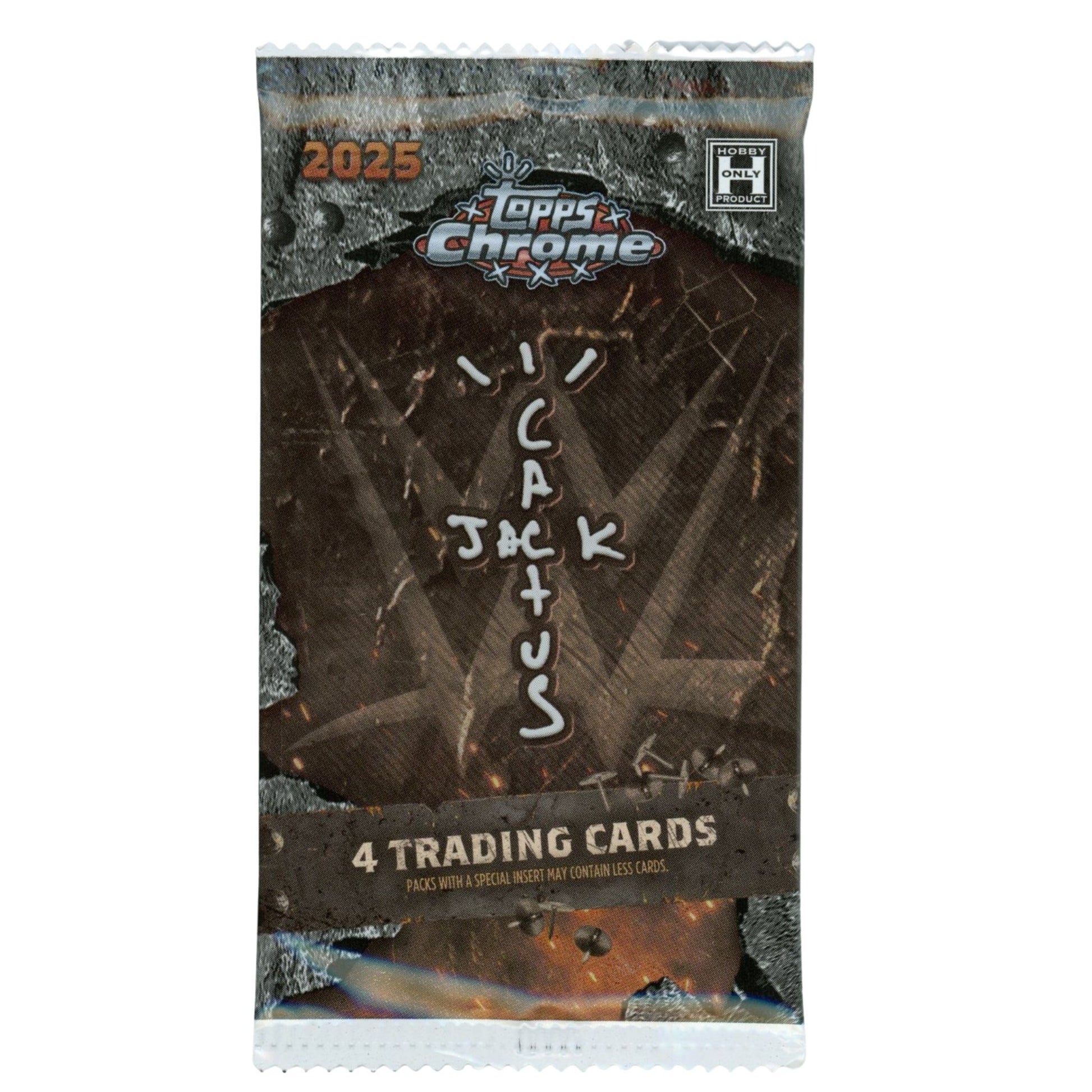 2025 Topps Chrome WWE X Cactus Jack Hobby Pack - Trading Card Market