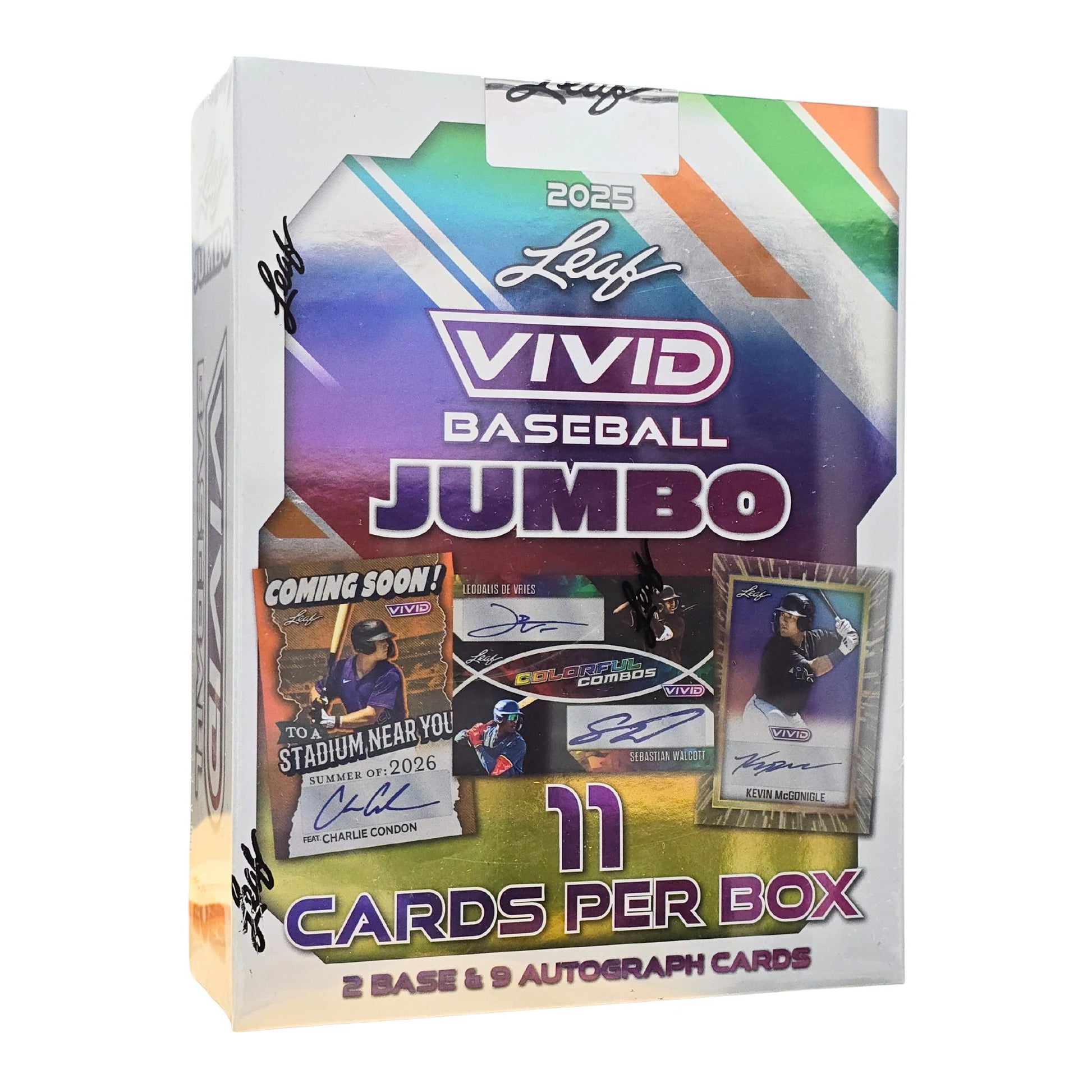 2025 Leaf Vivid Baseball Jumbo Box - Trading Card Market