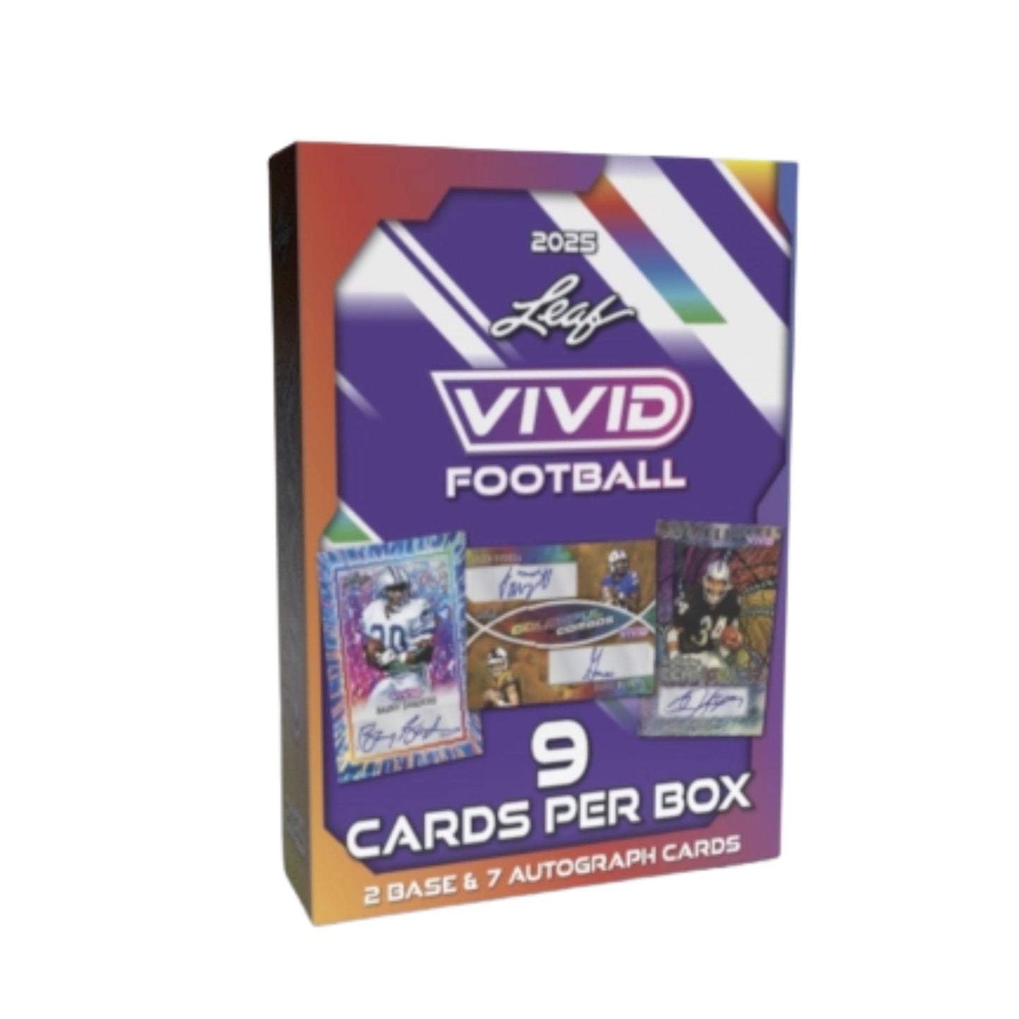 2025 Leaf Vivid Football Hobby Box - Trading Card Market