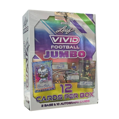2025 Leaf Vivid Football Jumbo Box - Trading Card Market