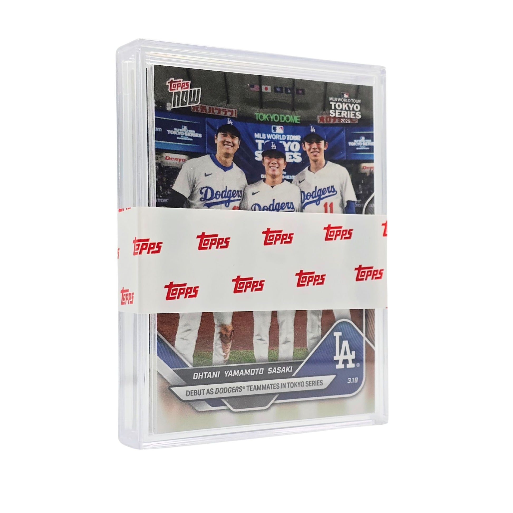 2025 MLB Topps NOW® Shohei Ohtani / Yoshinobu Yamamoto / Roki Sasaki - Card 7 - LOOK FOR TRIPLE AUTO - PR: 99,226 - Trading Card Market