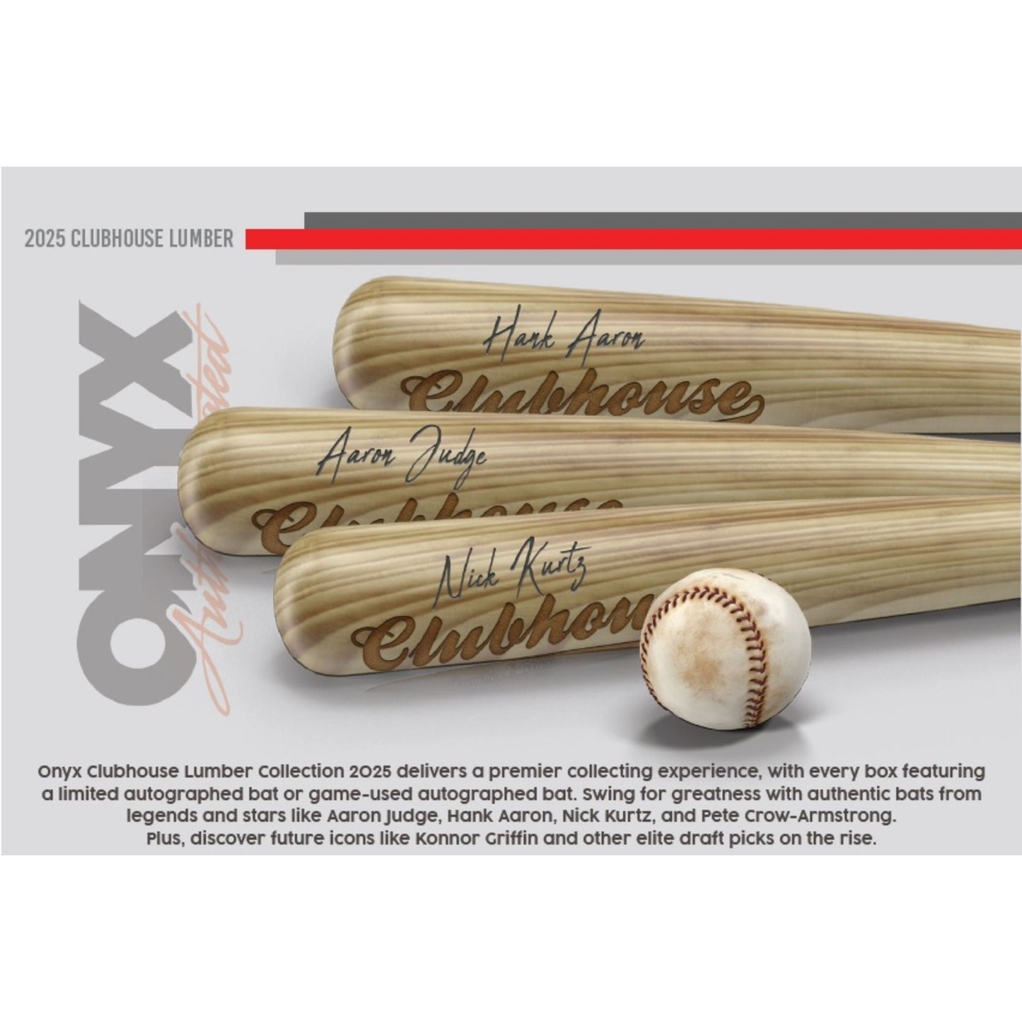 2025 Onyx Lumber Collection Baseball Bat Box (Presell) - Trading Card Market