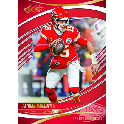 2025 Panini Absolute Football Cards - Patrick Mahomes