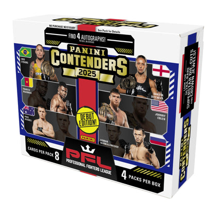 2025 Panini Contenders PFL Professional Fighters League Hobby Box - Trading Card Market